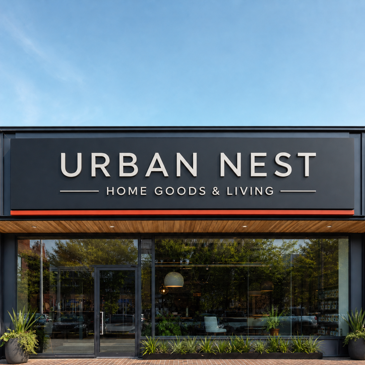 Storefront sign